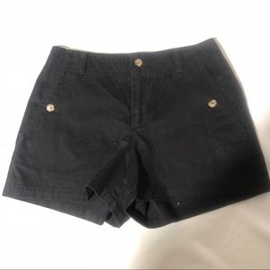 Ralph Ralph Lauren 2 black shorts w/button pockets
